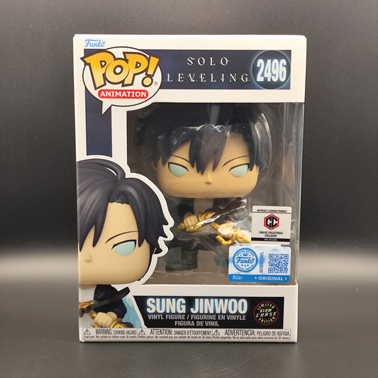 Sung Jinwoo (Blue Aura) - 2496 - Glowchase - Chalice Exclusive - Pre Release