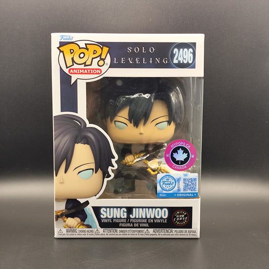 Sung Jinwoo (Blue Aura) - 2496 - Glowchase - My Pops Ca Canada Exclusive