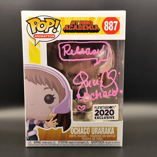Ochaco Uraraka - 887 - Funimation 2020 - Autografato e Certificato - (AVA)