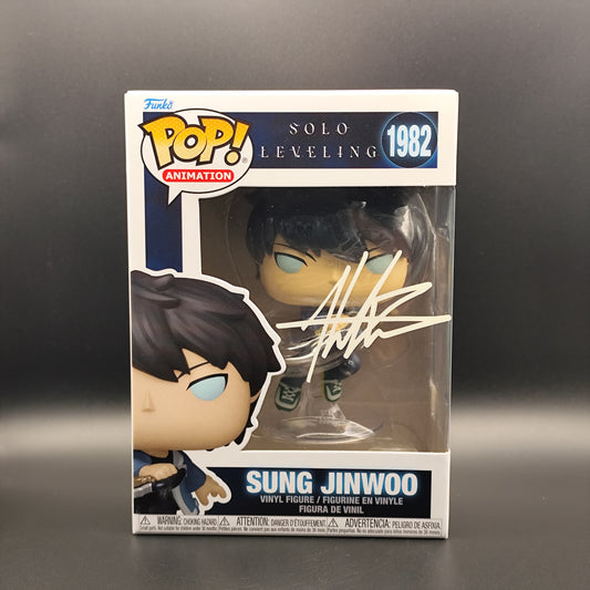 Sung Jinwoo - 1982 - Autografato e Certificato (Eva) - Aleks Le