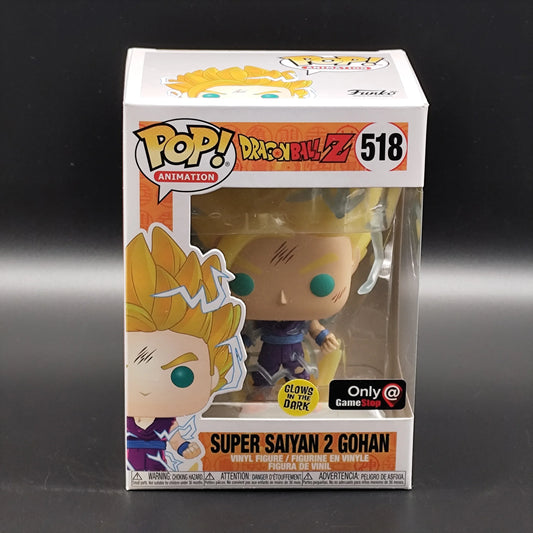 Super Saiyan 2 Gohan - 518 - Gamestop Exclusive , Glow in the dark
