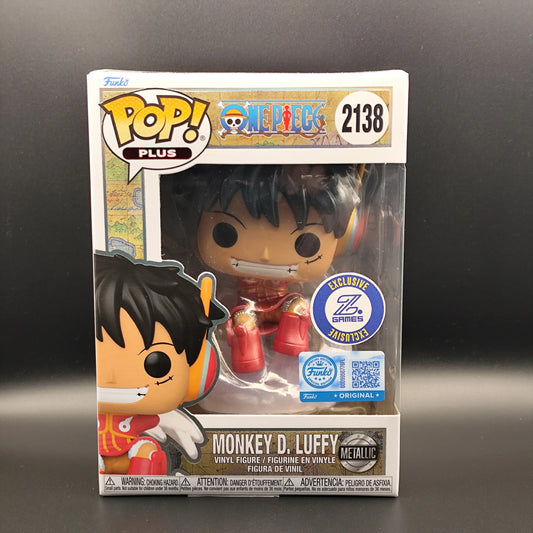Monkey D. Luffy - 2138 - Plus - Metallic - Z Games Exclusive