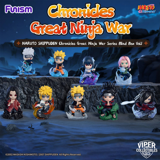Funism - Naruto Shippuden - Chronicles Great Ninja War Vol.1 - Blind Box - Set completo