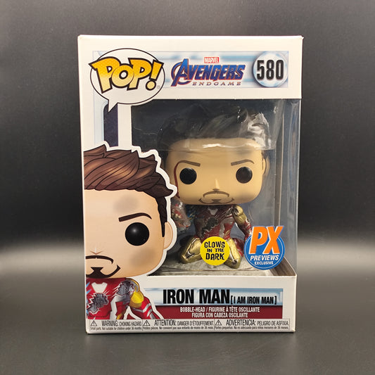 Iron Man (I'am Iron Man) - 580 - Glow In The Dark - PX Exclusive