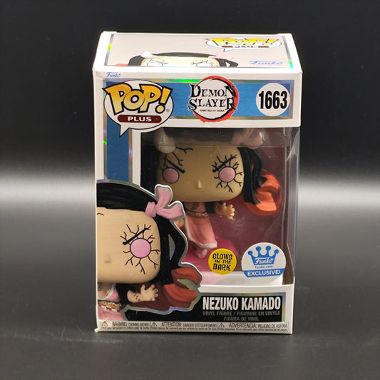 Nezuko Kamado - 1663 - Plus, Funko Shop Exclusive , Glow in the dark