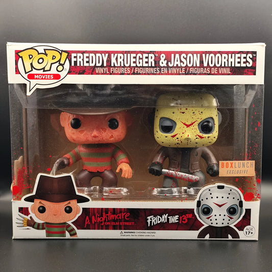 Freddy Krueger & Jason Voorhees - Boxlunch Exclusive - Bloody