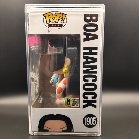 Boa Hancock - 1905 - Plus - Funko Shop Exclusive - Love Love Beam - Autografato e Certificato - (AVA)