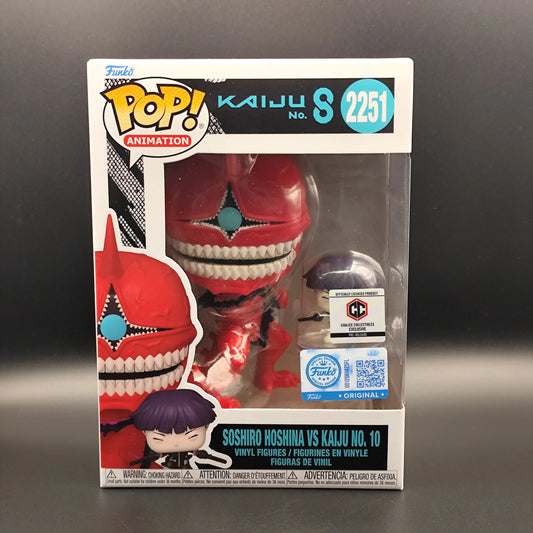 Soshiro Hoshina vs Kaiju n.10 - 2251 - Chalice Exclusive , Pre Release