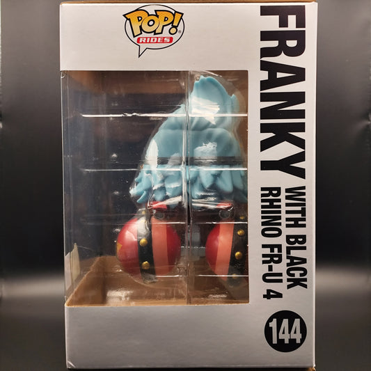Franky With Black Rhino - 144 - Rides - ECCC 2026 Official Sticker