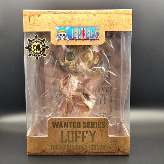 Luffy Treasure Gold Edition - Wanted Series - XXXray - NYCC 2025, Convention Exclusive