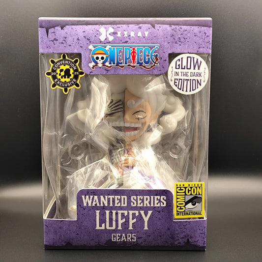 Luffy Gear 5 - Wanted Series - XXXray - Glow in the Dark - SDCC 2025, Covention Exclusive