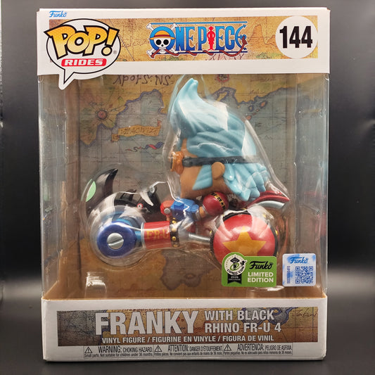 Franky With Black Rhino - 144 - Rides - ECCC 2026 Official Sticker