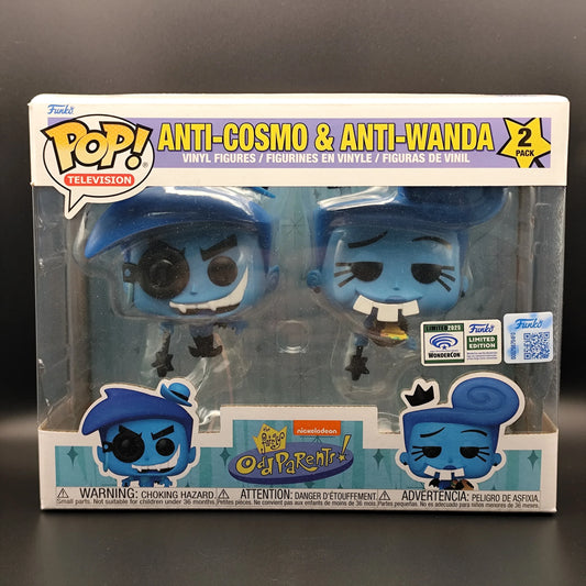 Anti Cosmo & Anti Wanda - 2 pack - Wondercon 2025 Official Sticker