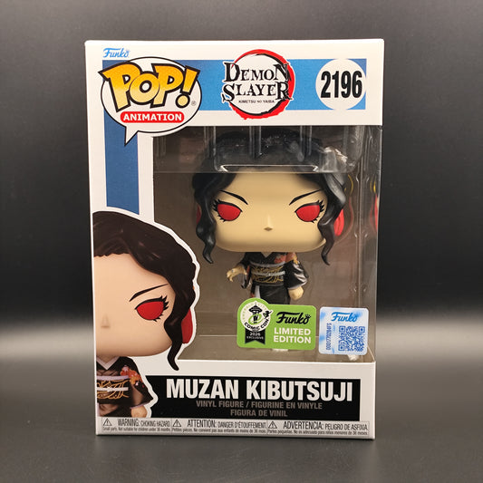 Muzan Kibutsuji - 2196 - Metallic - Error Box - ECCC 2026 Official Sticker