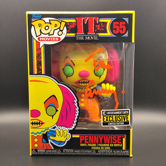 Pennywise - 55 - Enterteinment Earth Excl - Autografato e Certificato - Tim Curry