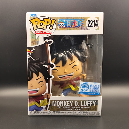 Monkey D.Luffy w/Liberty Flag - 2214 - Web Exclusive