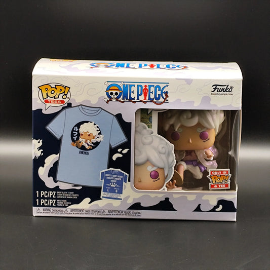 Luffy Gear 5 - 1607 - (pop+tee) Pearlscent, Size L