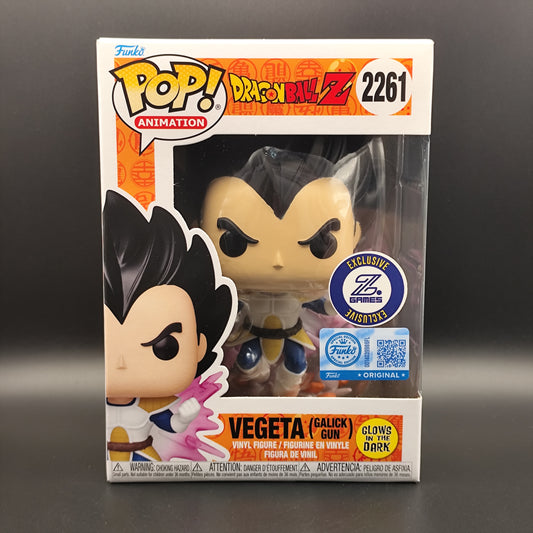 Vegeta (Galick Gun) - 2261 - Glow In The Dark - Z Games Exclusive