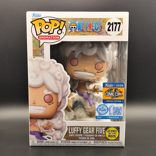Luffy Gear Five - 2177 - Glow In The Dark - Cape Town Comic Con 2026 - Very Rare
